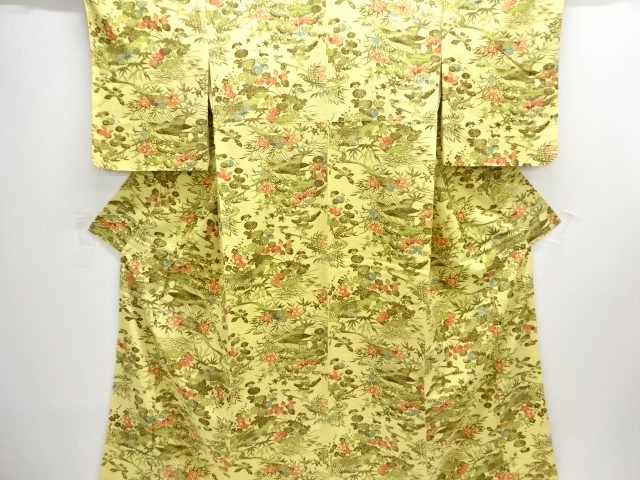 Japanese Kimono / Komon Silk